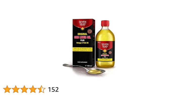Seven Seas Cod Liver Oil Liquid 450ml