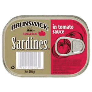 BRUNSWICK SARDINES IN TOMATO SAUCE 3.75OZ
