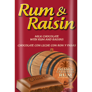 CHARLES CHOCOLATES -RUM & RAISIN 108g