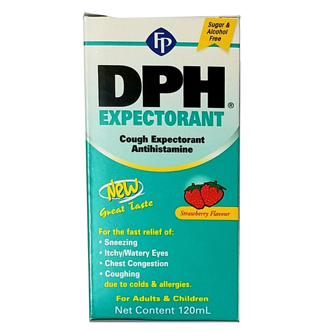 DPH Expectorant Cough Syrup and Antihistamine (120 ml)