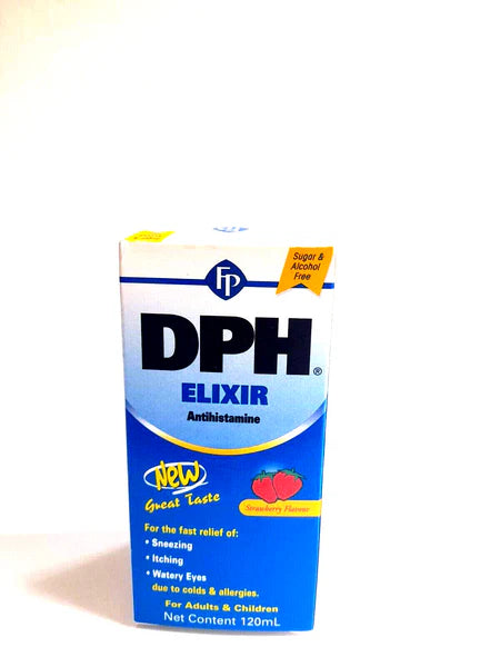 DPH Elixir Antihistamine For Cold & Allergies (120ml)