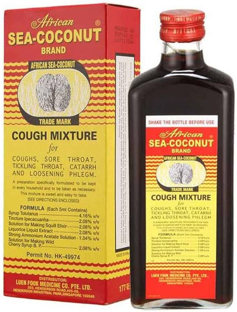 African Sea Coconut Excellent Cough Mixture (177ml)