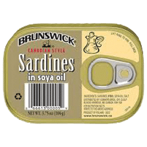 BRUNSWICK SARDINES IN SOYA OIL 3.75OZ