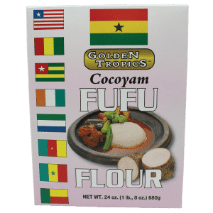 Cocoyam Fufu Flour Golden Tropics (24oz)