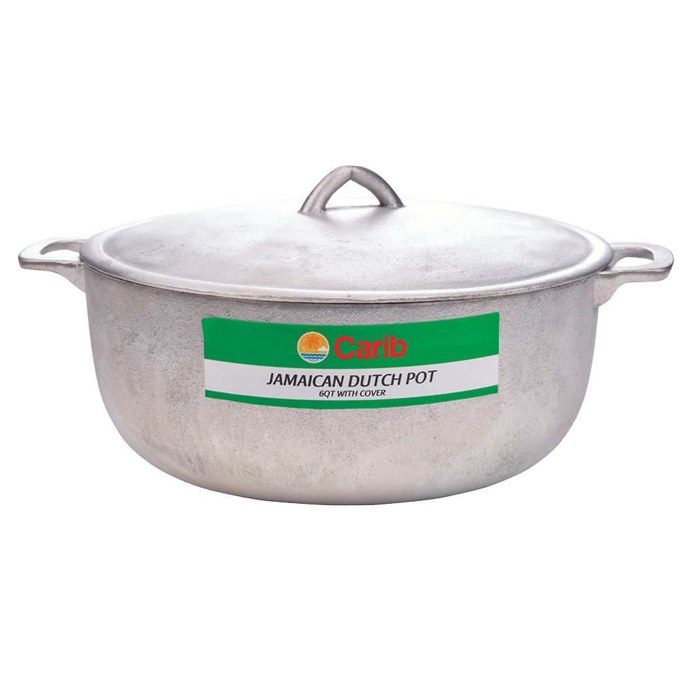 DUTCH POT 6QT (10 1/2inches) FLAT W/COVER