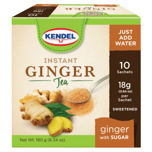 KENDEL INSTANT GINGER TEA WITH SUGAR 10 T/B