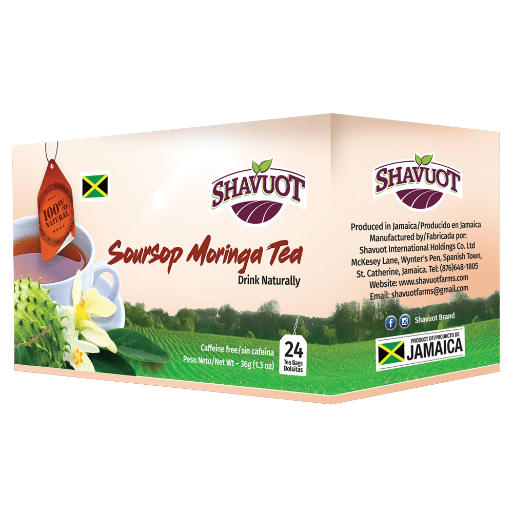 SHAVUOT SOURSOP & MORINGA TEA 24 T/B