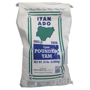 YAM POUNDED IYAN ADO GOLDEN TROPICS 20LB