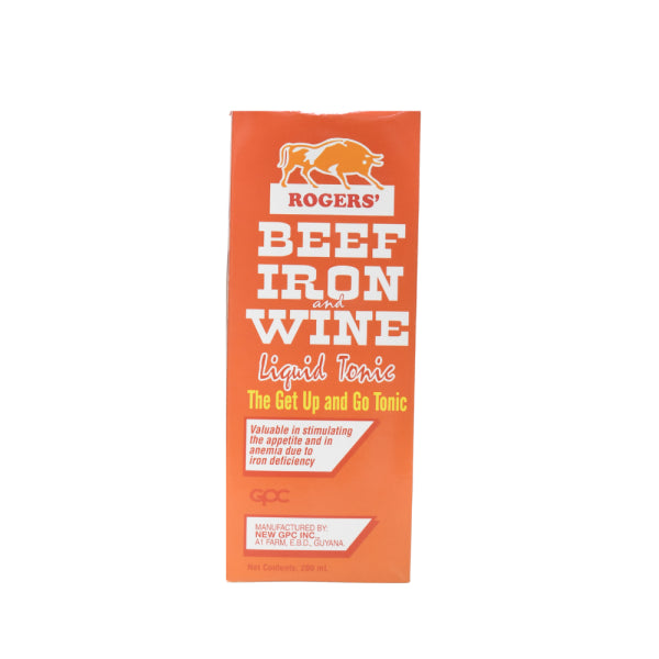 Rogers Beef Iron and wine Liquid Tonic (500ml)