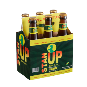 STAND UP CARBONATED ROOTS DRINK – PASSION 12FLOZ – 6PK x 4 CASE