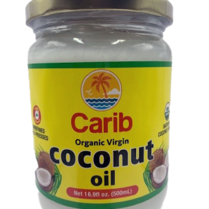 Carib Organic Virgin Coconut Oil 16.9 fl oz (500mL)