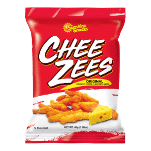 SUNSHINE SNACKS – CHEE ZEE ORIGINAL REG. 45G