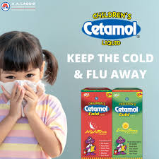 Children's Cetamol Cold Daytime (120ml)