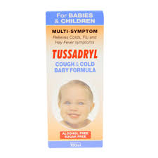 Tussadryl Baby Cough & Cold Syrup (100ML)