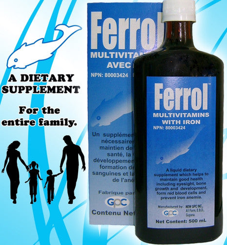 Ferrol Multivitamins with Iron (500 ML)