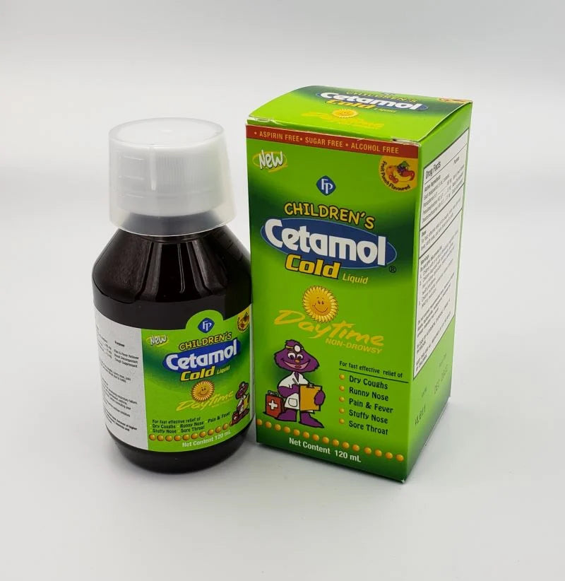 Children's Cetamol Cold Daytime (120ml)